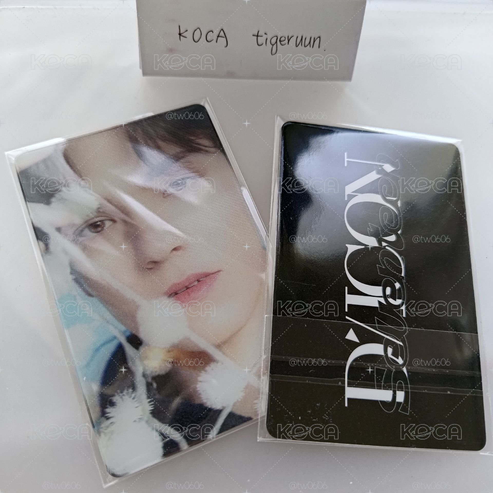 Dicon 小卡 圓佑 瀚率 特典卡