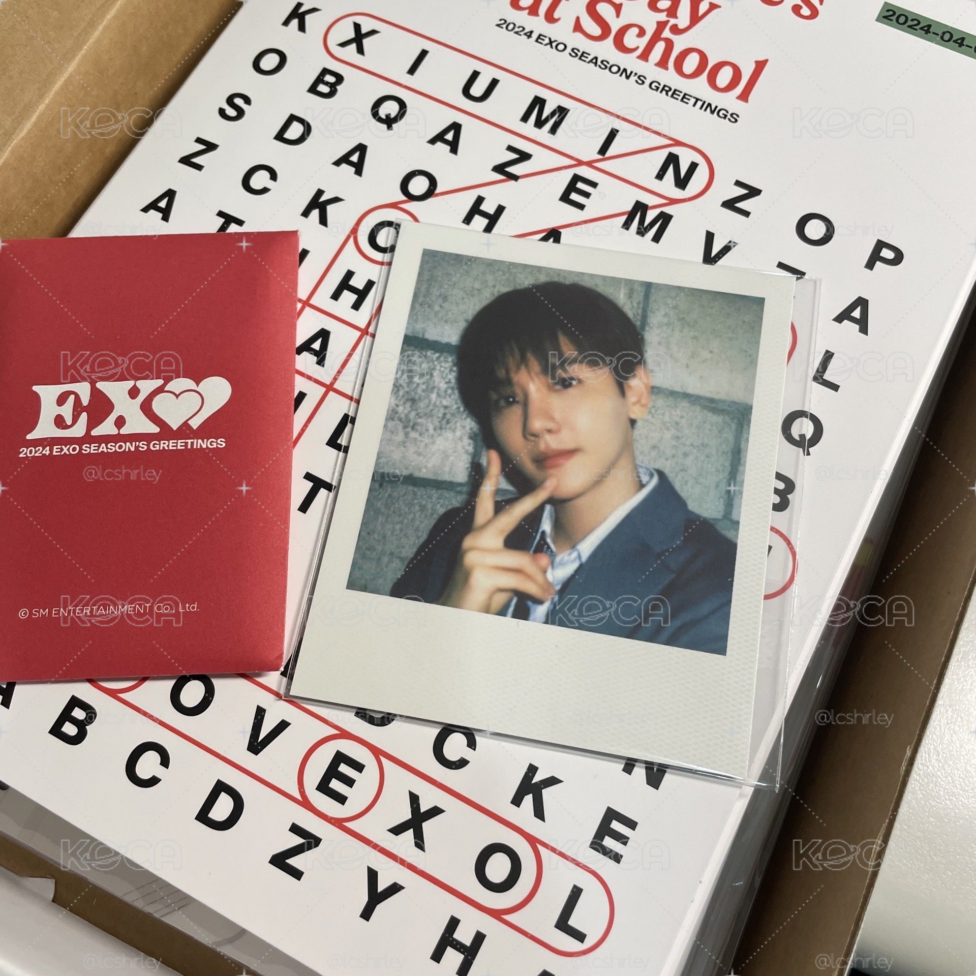 2024 EXO SEASON’S GREETING年曆