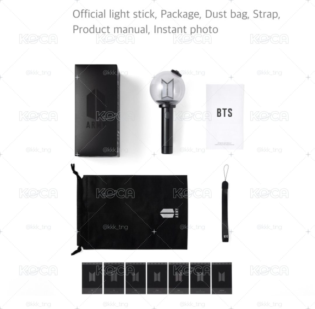 【現貨】BTS 四代手燈、手燈座、配件