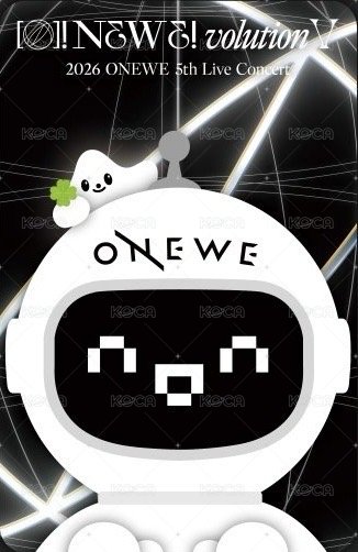 오뉴블5 刮刮卡 入場卡 / 場限卡 Day1 背面