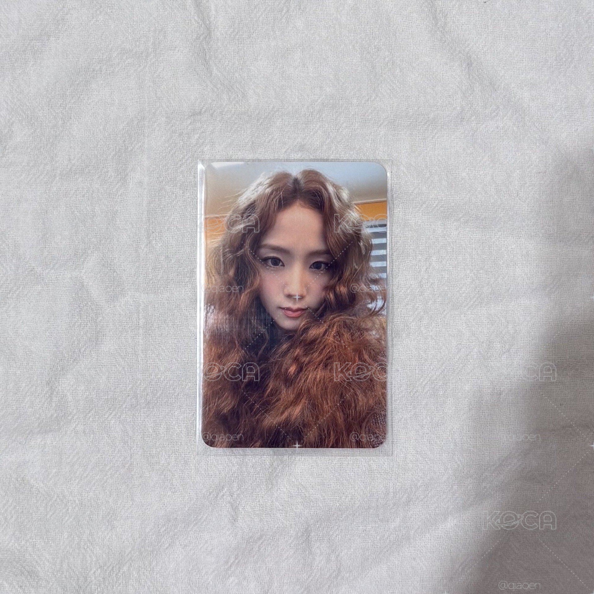 JISOO AMORTAGE WM特典卡