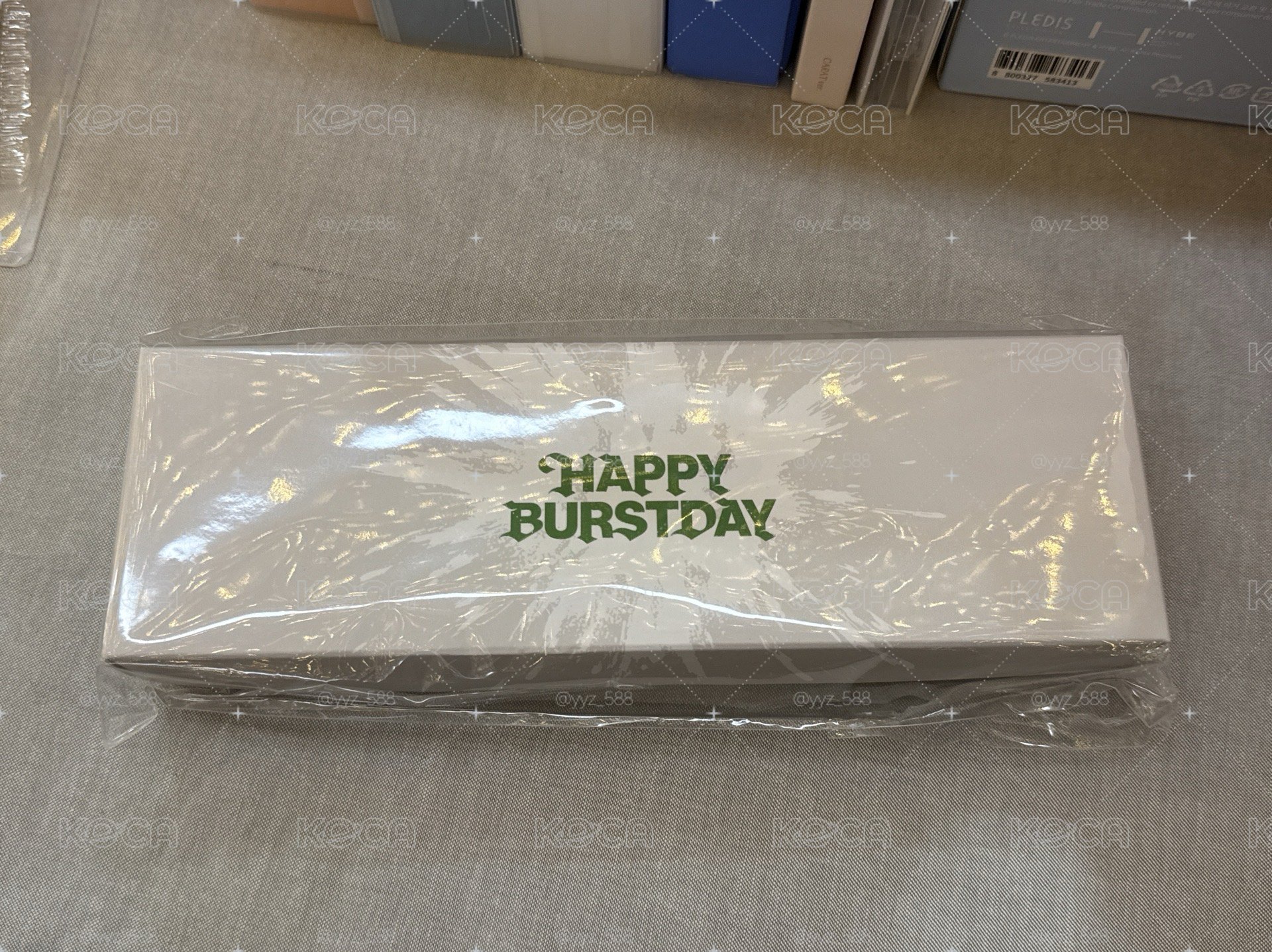 HAPPY BURSTDAY 十週年 戒指徽章 別針