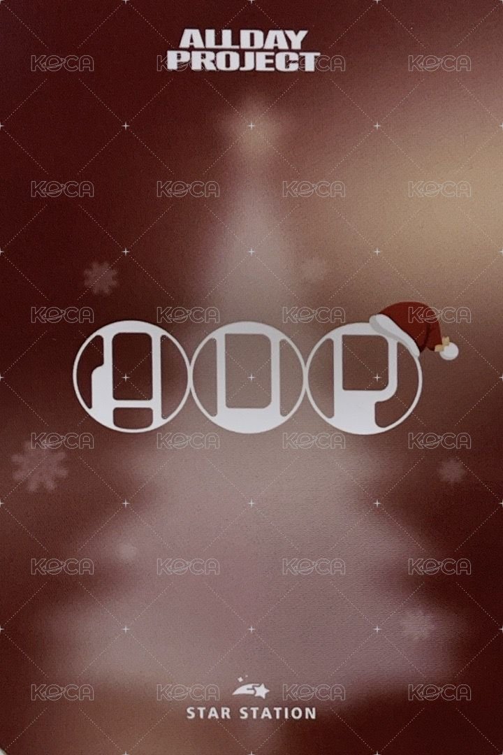 迷一   PHOTOBOOK VER. 幸運卡  背面