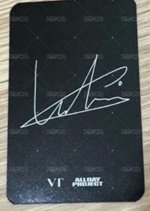 VT 日本通路VT 代言卡  背面