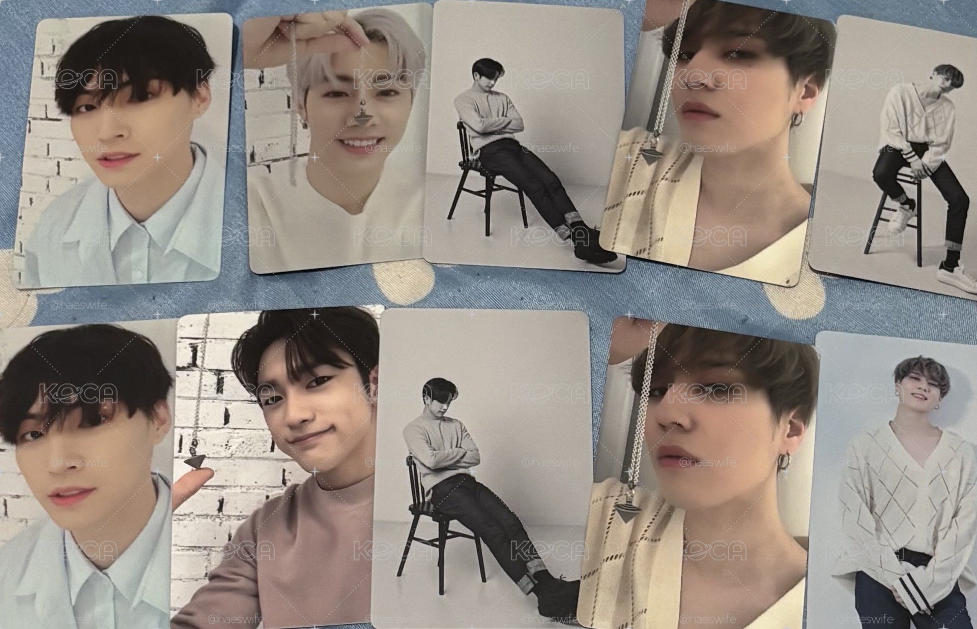 got7 2019 keep spinning 卡包（剩下排）