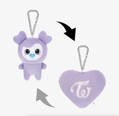 TWICE SANA 翻轉娃吊飾 savely 