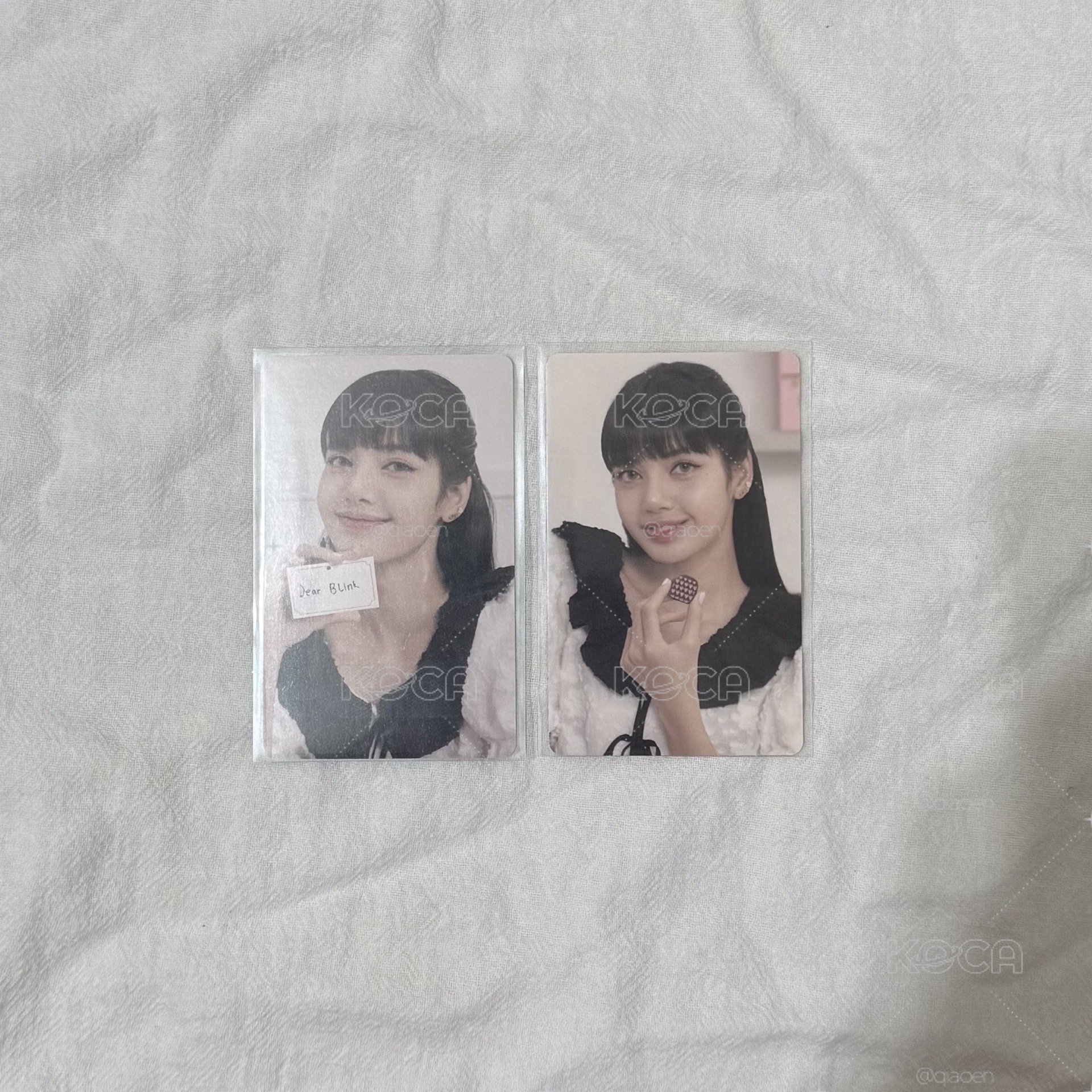 BLACKPINK LISA BPTG專卡