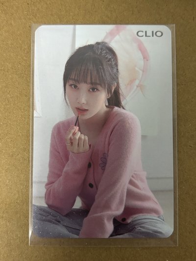 aespa Giselle 吉吉 代言卡 clio氣墊吉 吉-44