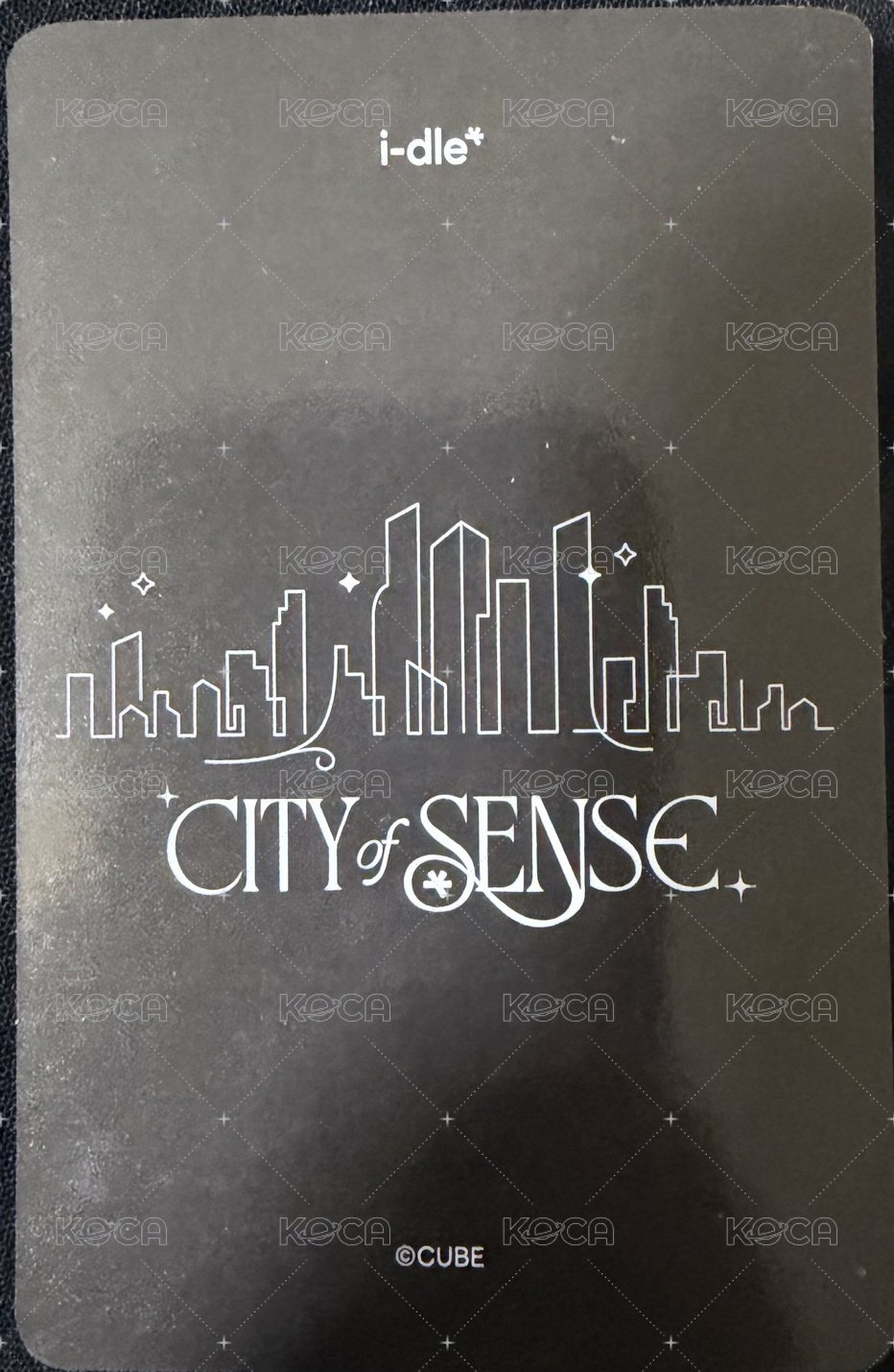 展覽快閃店 周邊卡 外套卡 背面