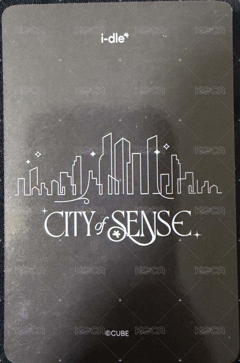 展覽快閃店 周邊卡 外套卡 背面