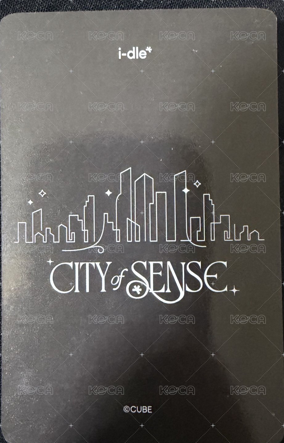 展覽快閃店 周邊卡 外套卡 背面