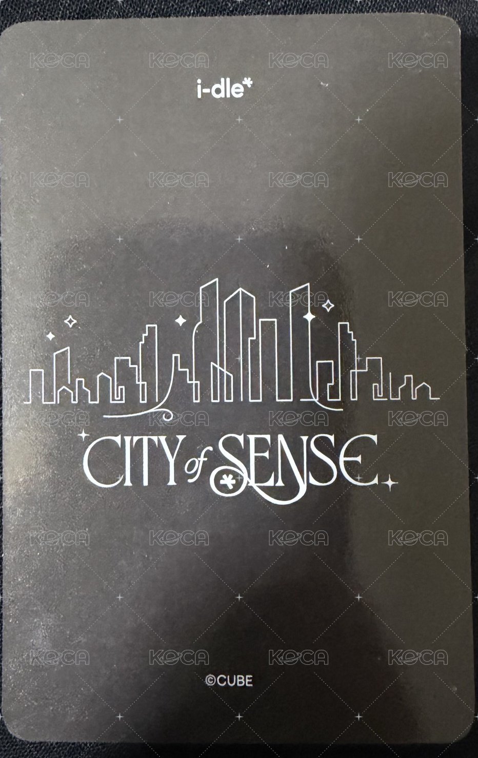 展覽快閃店 周邊卡 外套卡 背面