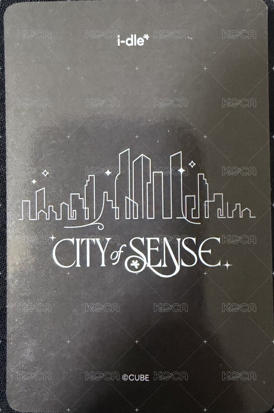 展覽快閃店 周邊卡 外套卡 背面