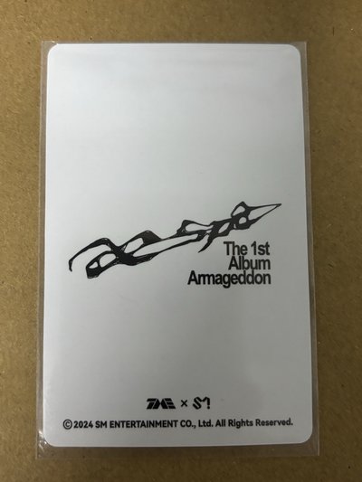 aespa Winter 冬天 正規一 QQ音樂 星光卡 二星冬 冬-28