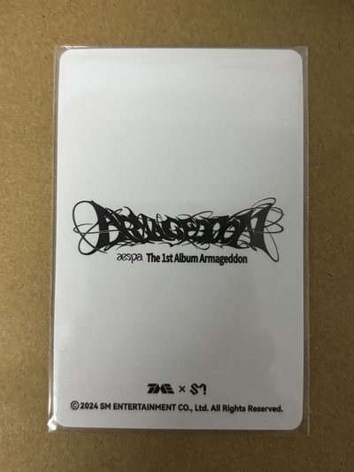 aespa Winter 冬天 正規一 QQ音樂 星光卡 一星冬 冬-32