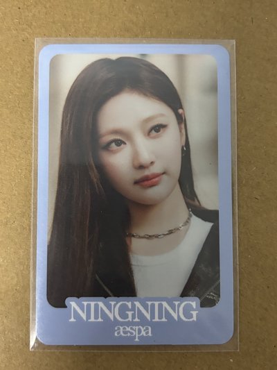 aespa NingNing 寧 ctmi 隨機卡 藍版寧 寧-32