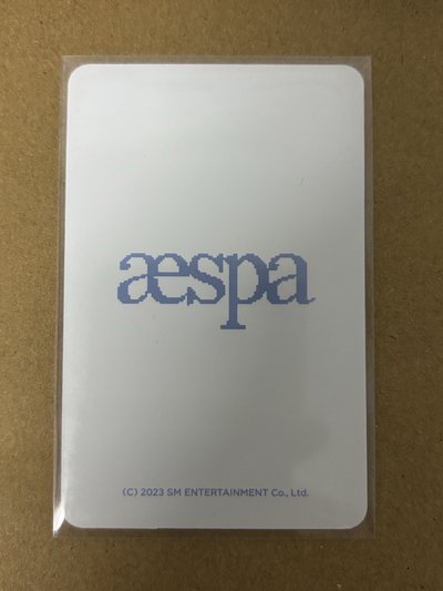 aespa NingNing 寧 ctmi 隨機卡 藍版寧 寧-32