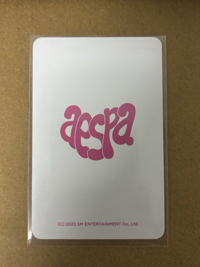aespa NingNing 寧 ctmi 隨機卡 粉版寧 寧-33
