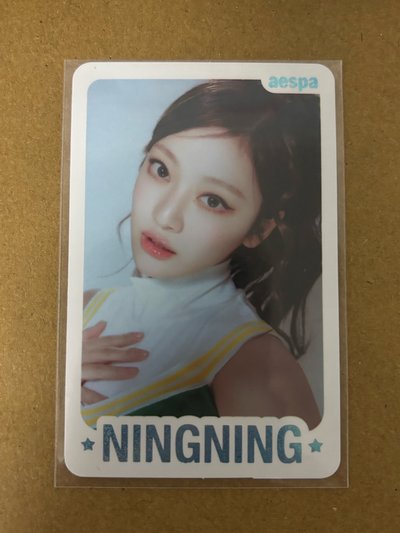aespa NingNing 寧 MY WORLD 隨機卡 C版寧 寧-34