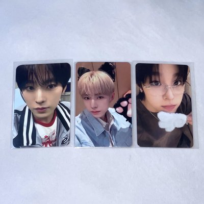 NCT WISH SION JAEHEE YUSHI 專卡 星光卡 周邊卡