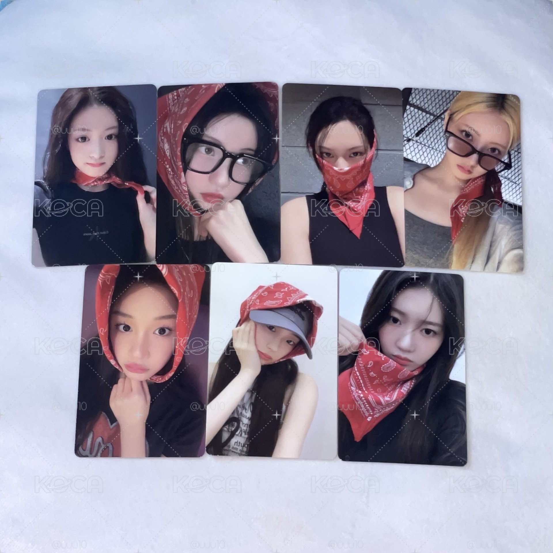 BABYMONSTER BANDANA 專卡