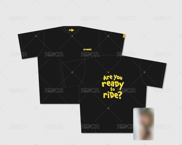 2025 D’S WAVE演唱會 D’S WAVE場週T恤 小卡 周邊卡 場週T恤 小卡 窗簾卡 背面