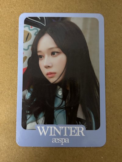aespa Winter 冬天 ctmi 隨機卡 藍版冬 冬-38