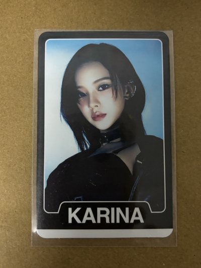 aespa Karina 柚子 Drama 隨機卡 aespa 迷四 B版 柚-197