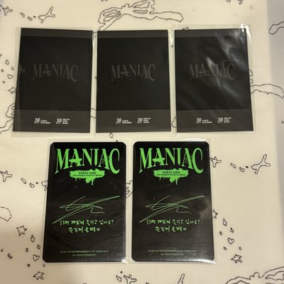 LeeKnow李旻浩 MANIAC隨機卡滿額卡