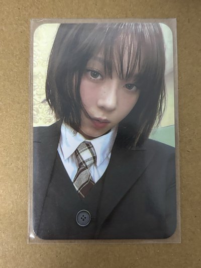 aespa Winter 冬天 MY WORLD 專輯卡 intro冬 校服冬 冬-26