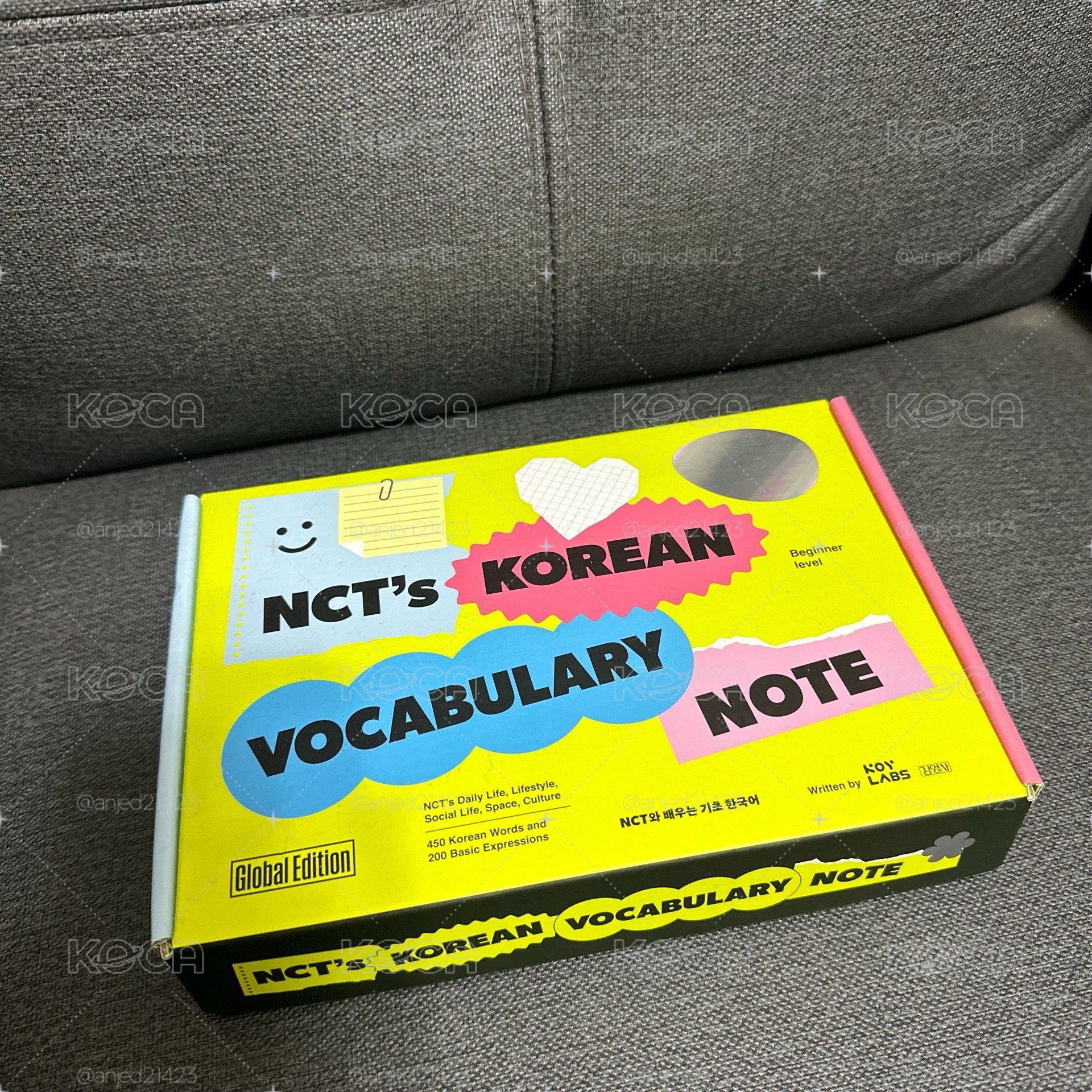 NCT's Korean Vocabulary Note 韓文書