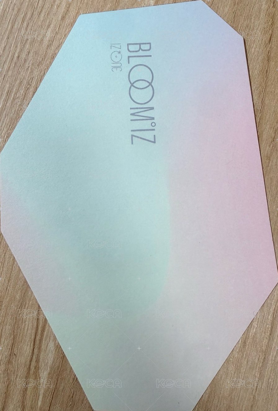 BLOOM*IZ 明信片  背面