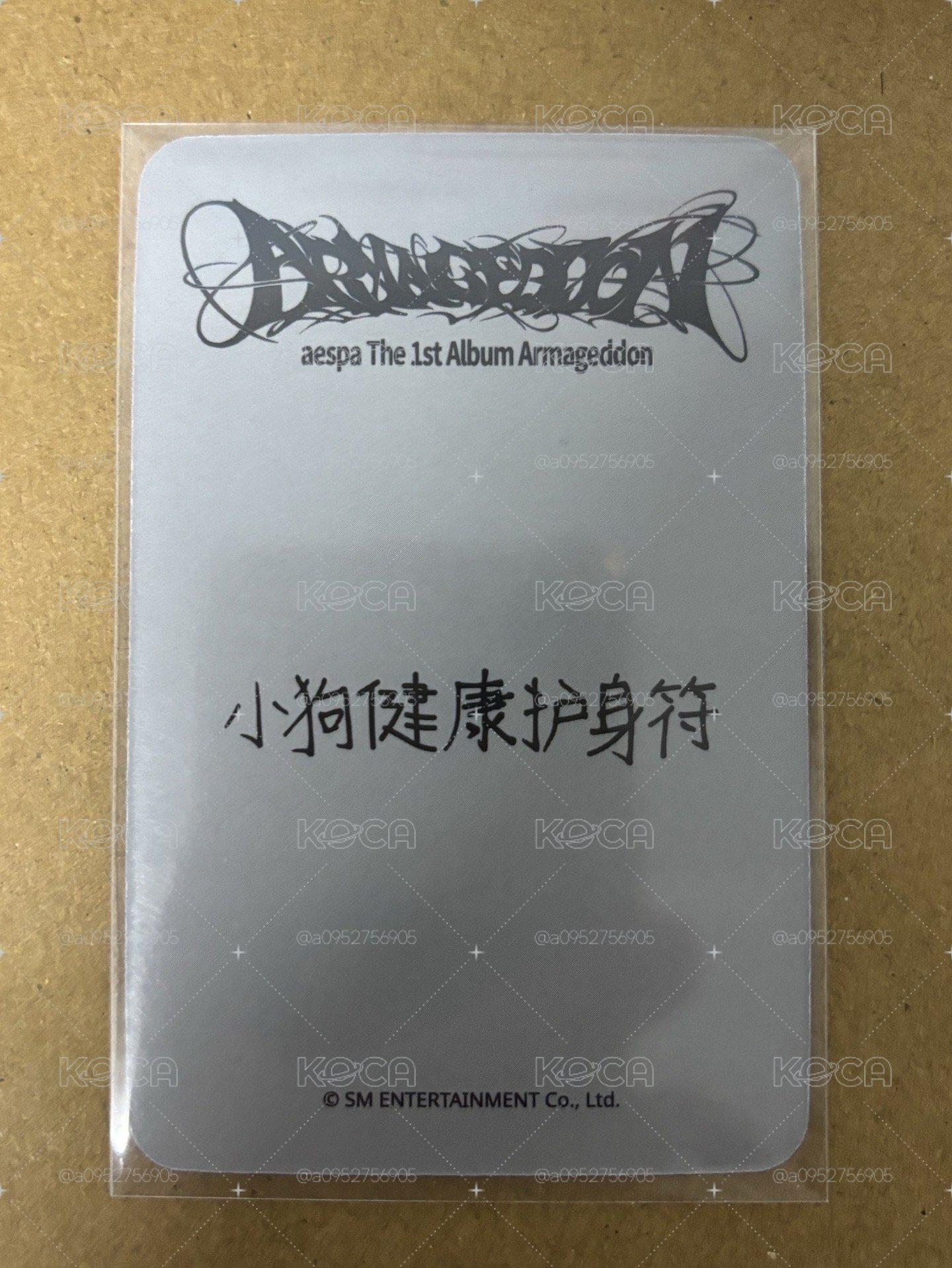 aespa Winter 冬天 正規一 sr 特典卡 星河預售C冬 冬-18