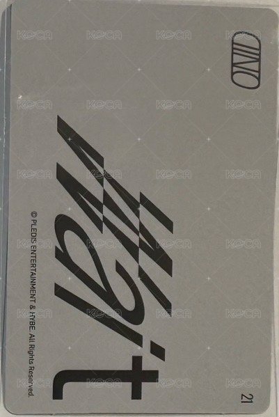 Wait 隨機卡 21 背面