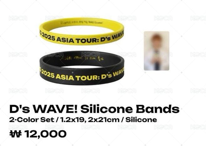 2026 D’S WAVE ENCORE 周邊卡 手環 小卡 背面