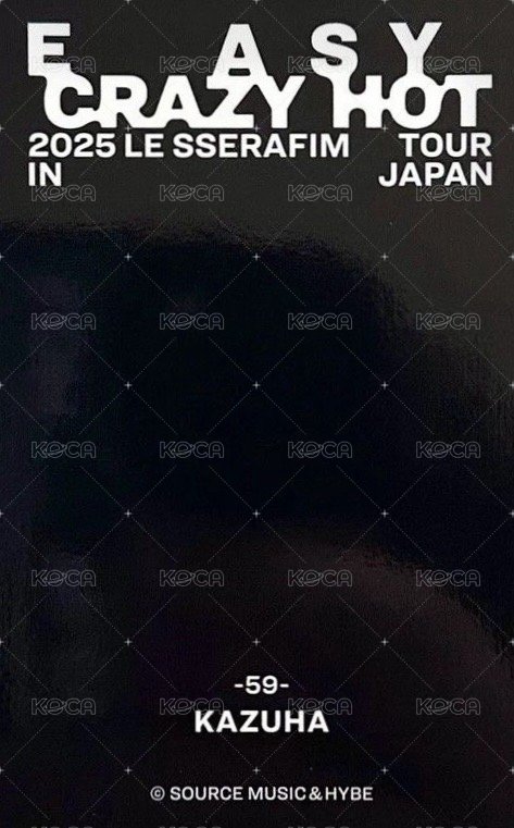 25‘巡迴 JP 隨機卡 59 背面