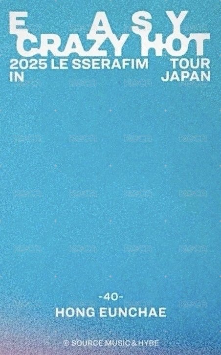 25‘巡迴 JP 隨機卡 40 背面