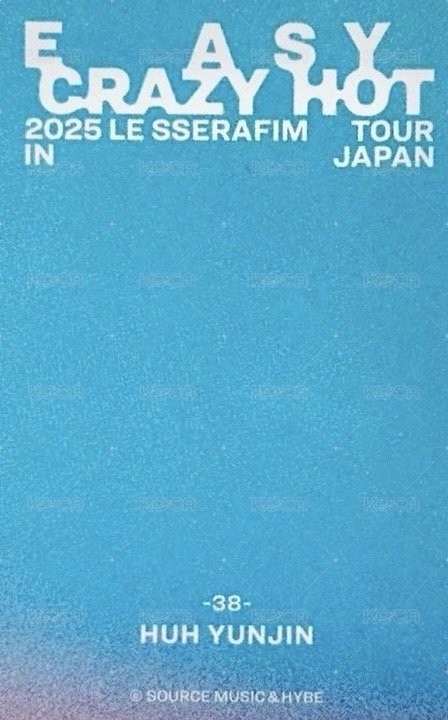25‘巡迴 JP 隨機卡 38 背面