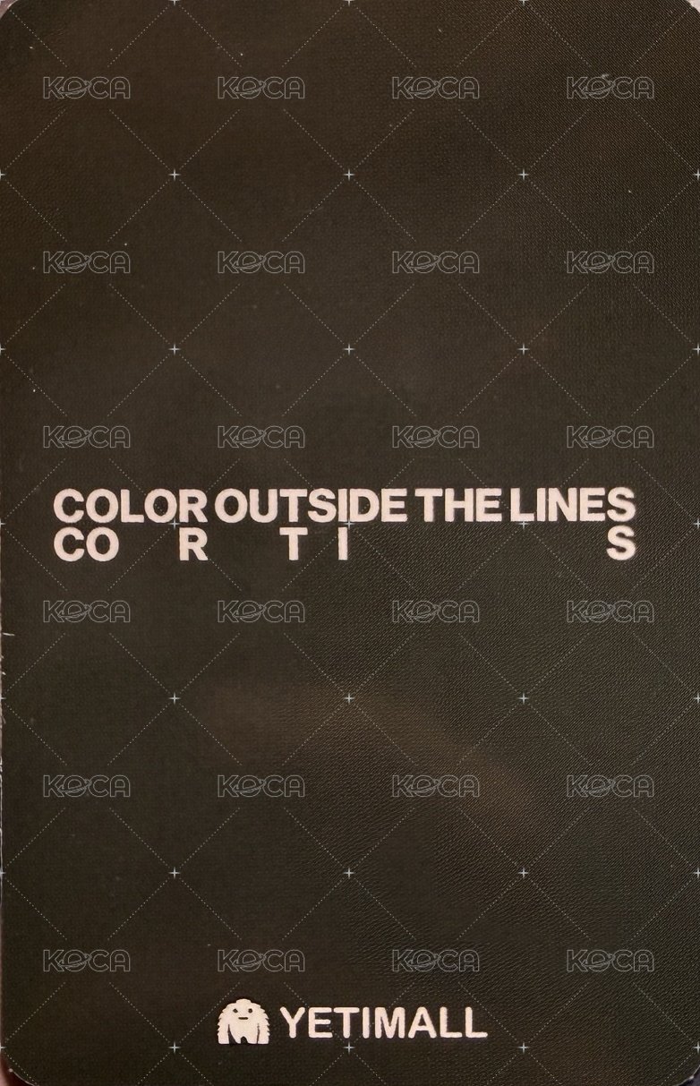 迷一 yeti 幸運卡  背面