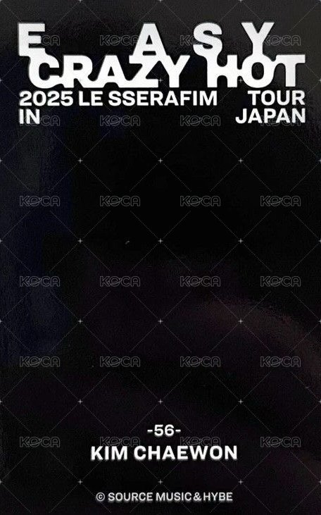 25‘巡迴 JP 隨機卡 56 背面