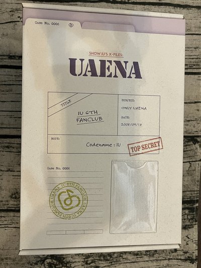 IU 6TH OFFICIAL FANCLUB 會員禮 六期