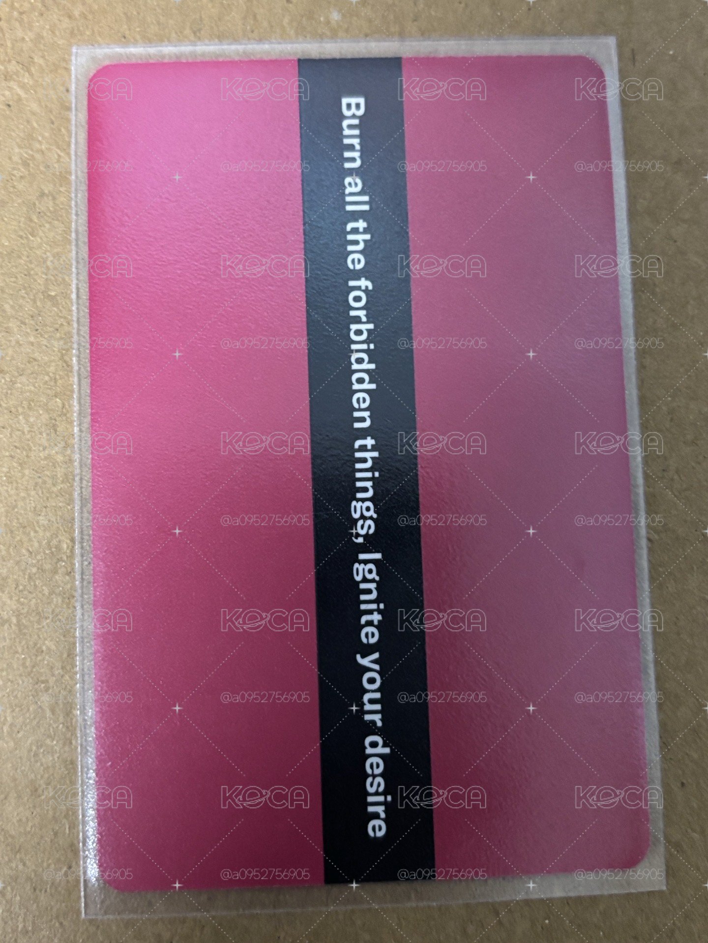 UNFORGIVEN 專輯卡 weverse ver.電子專專卡