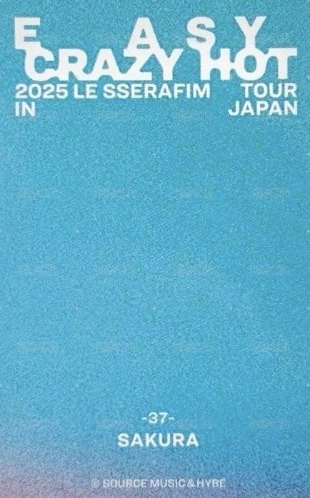 25‘巡迴 JP 隨機卡 37 背面