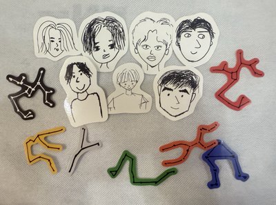 25年 咕咕盒 固配 圖5/6有自畫像、星座、其他貼紙喜歡的可以私訊用送的～