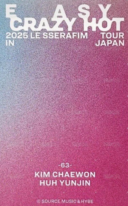 25‘巡迴 JP 隨機卡 63 背面