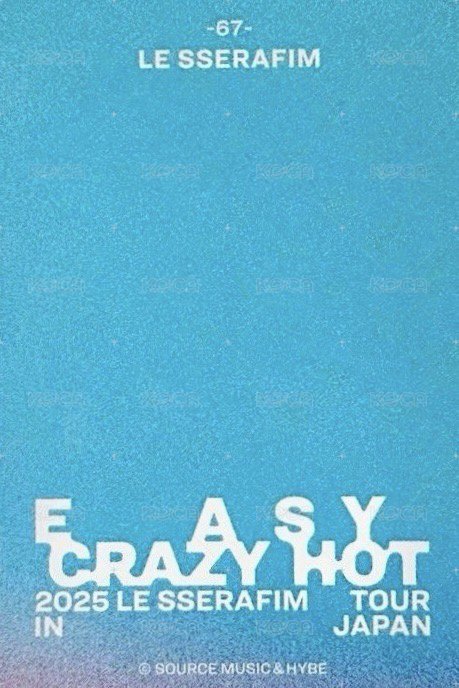 25‘巡迴 JP 隨機卡 67 背面