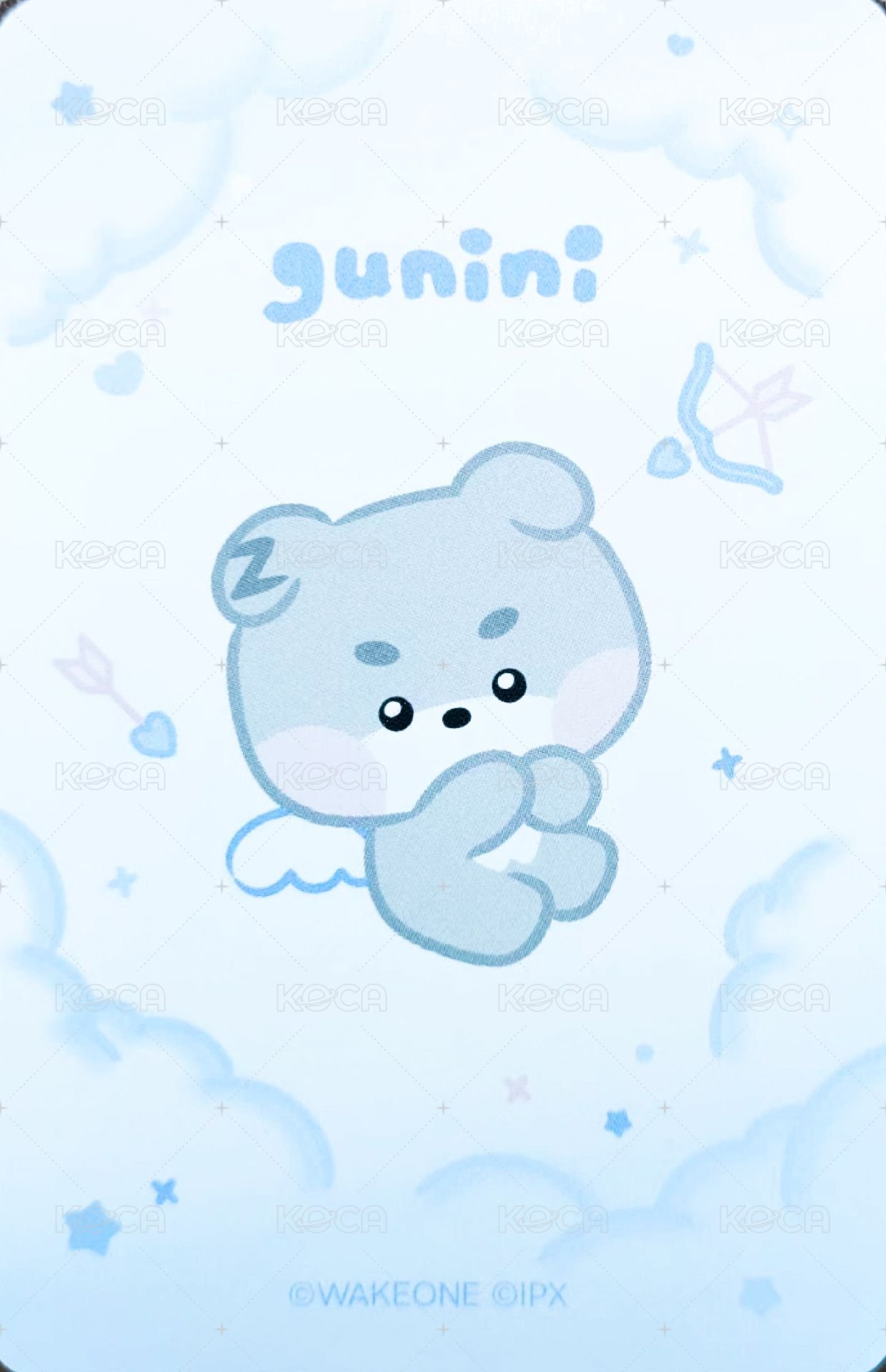 zeroni 天使 滿額卡  背面