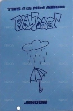 Play Hard yzy 6.0 簽售卡 手繪卡背 背面