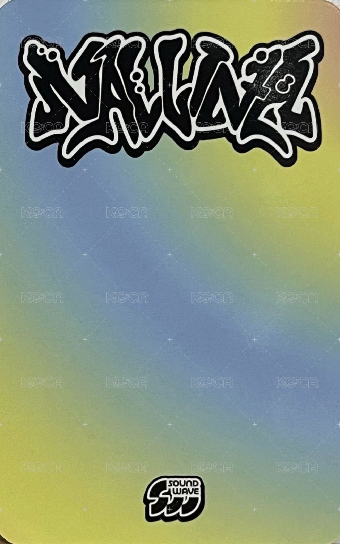 迷一 sw 2.0 簽售卡  背面