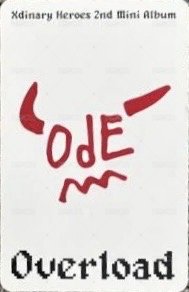 Overload 專輯卡  背面